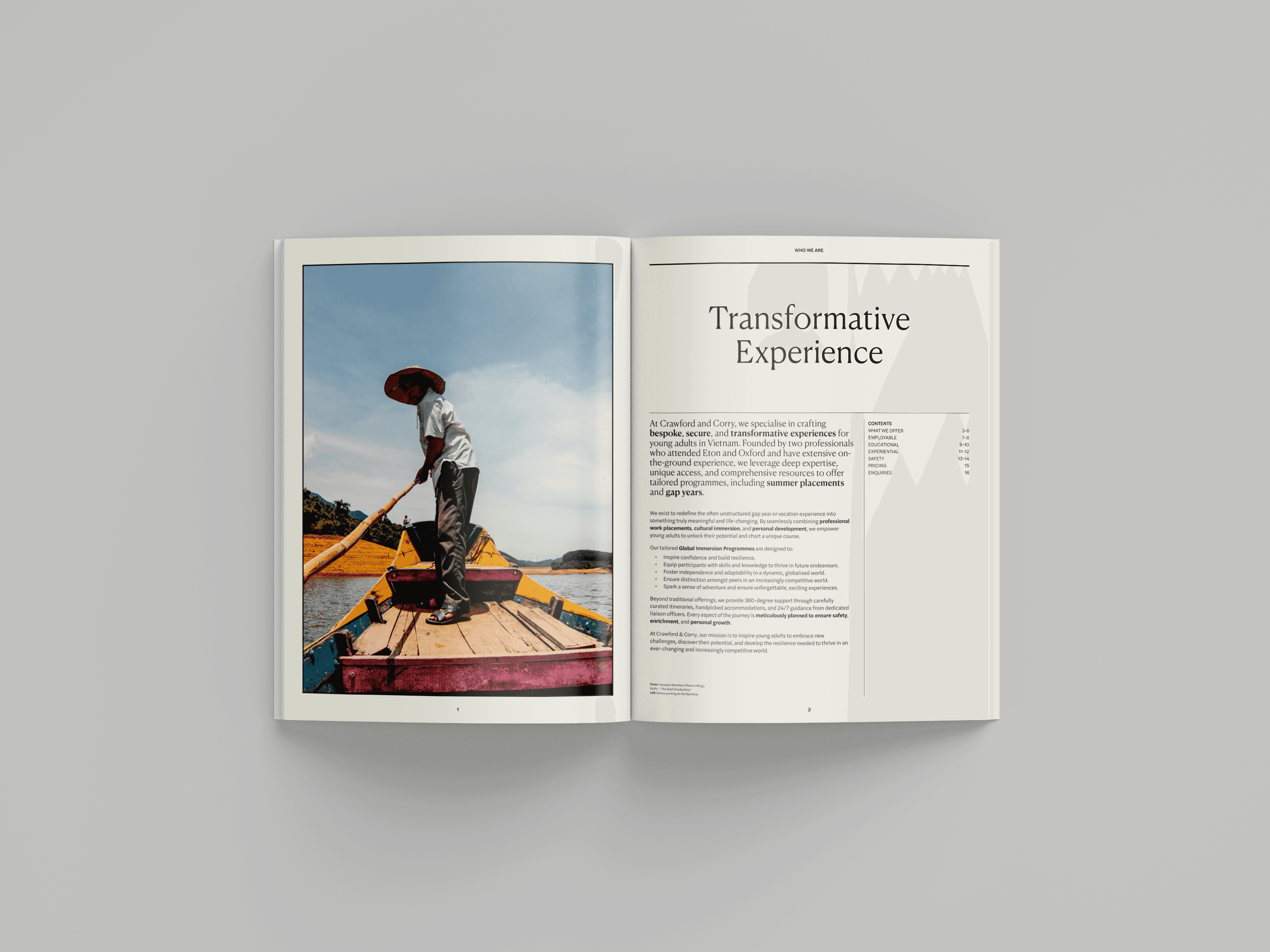 Crawford & Corry – GEORGE COSBY STUDIO | Brand Worlds Built  At Moments Of Change