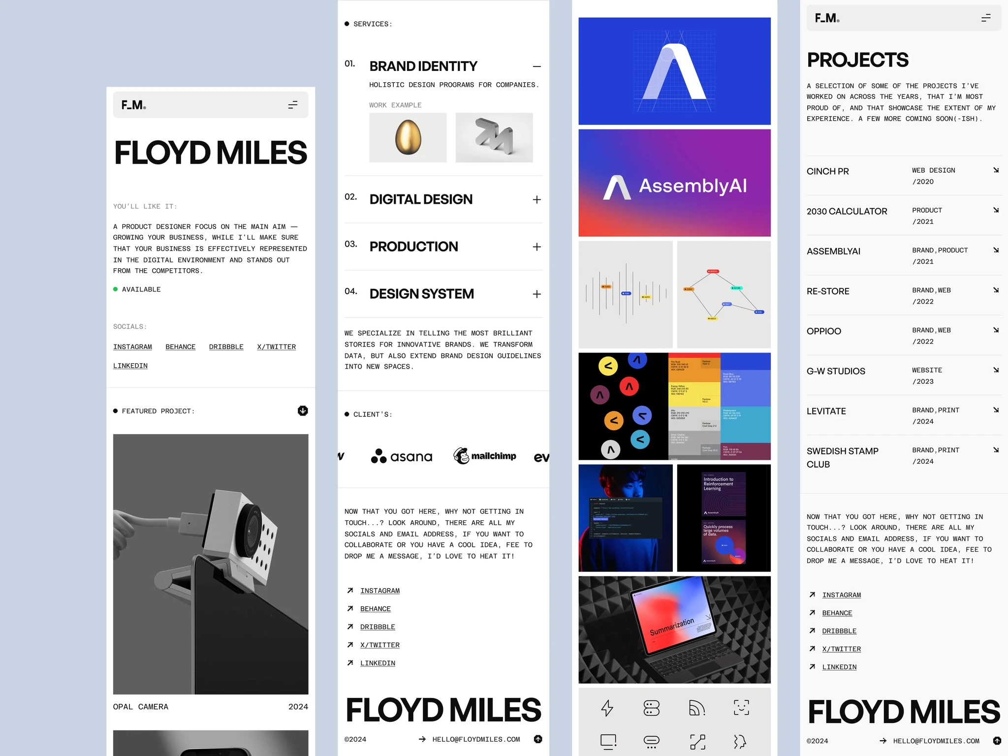 Designer Portfolio Template