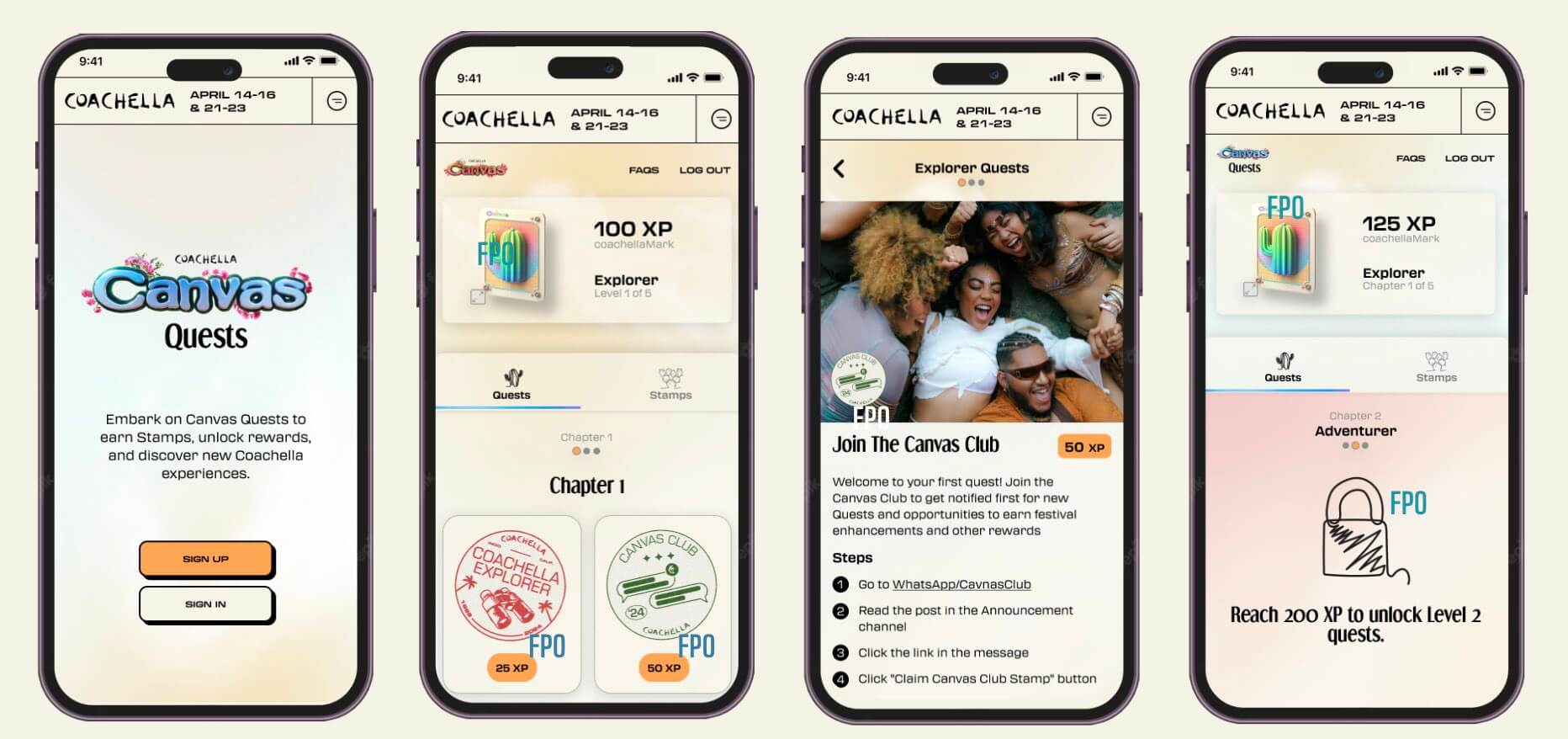 Coachella festival digital quests