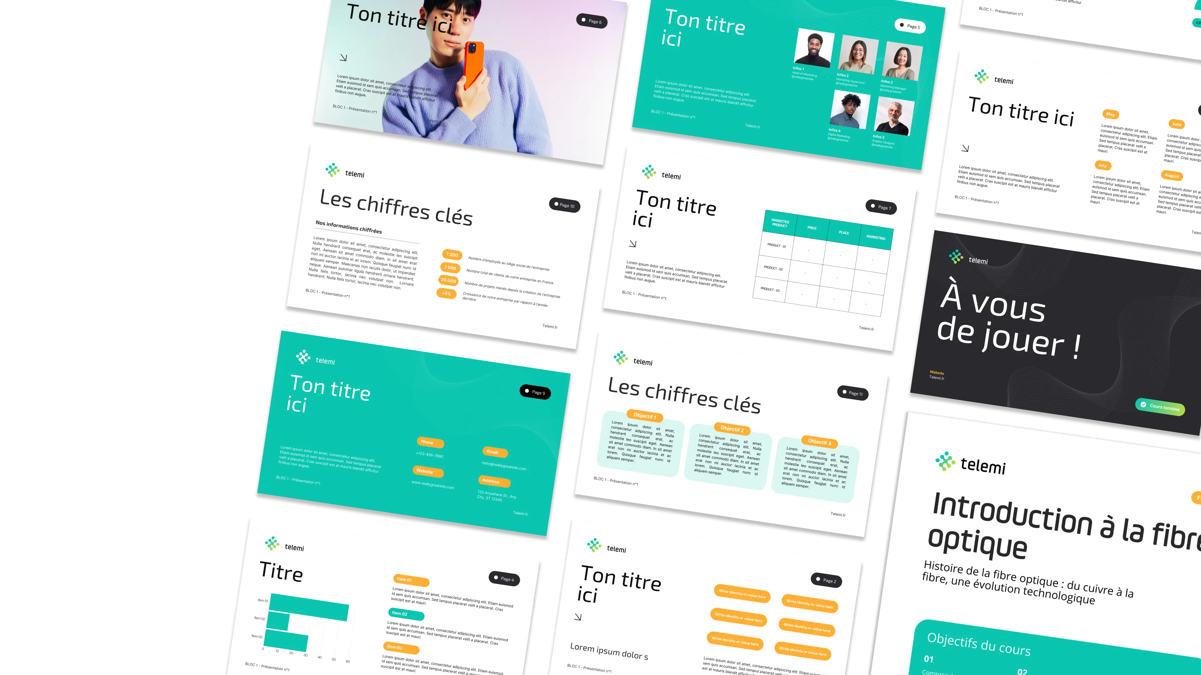 template preview telemi