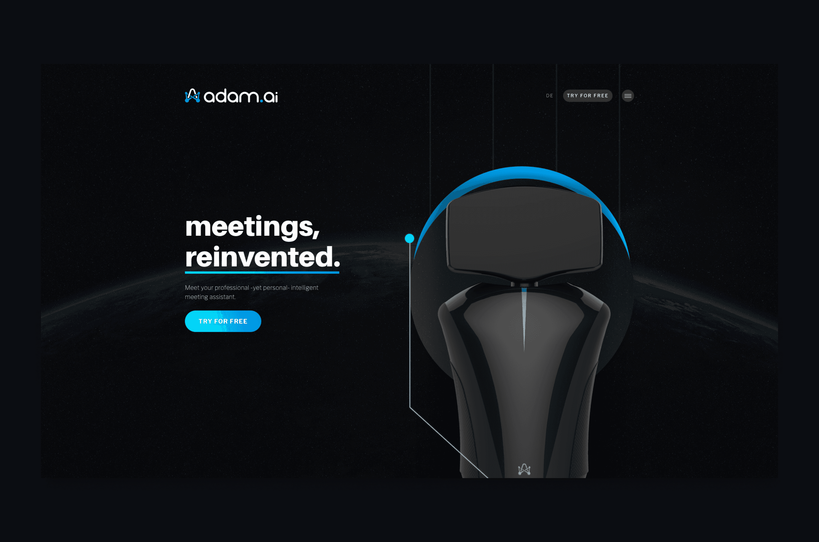 adam.ai — Meetings, reinvented