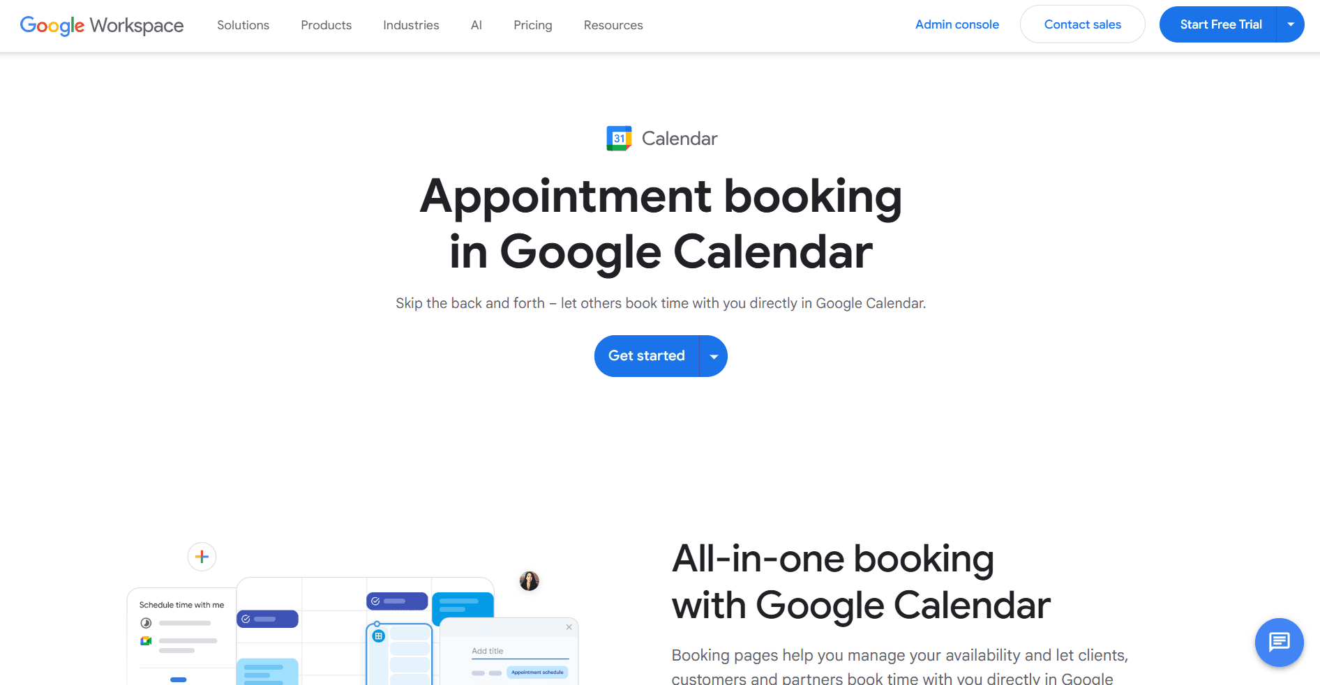Google Calendar Appointment Schedules