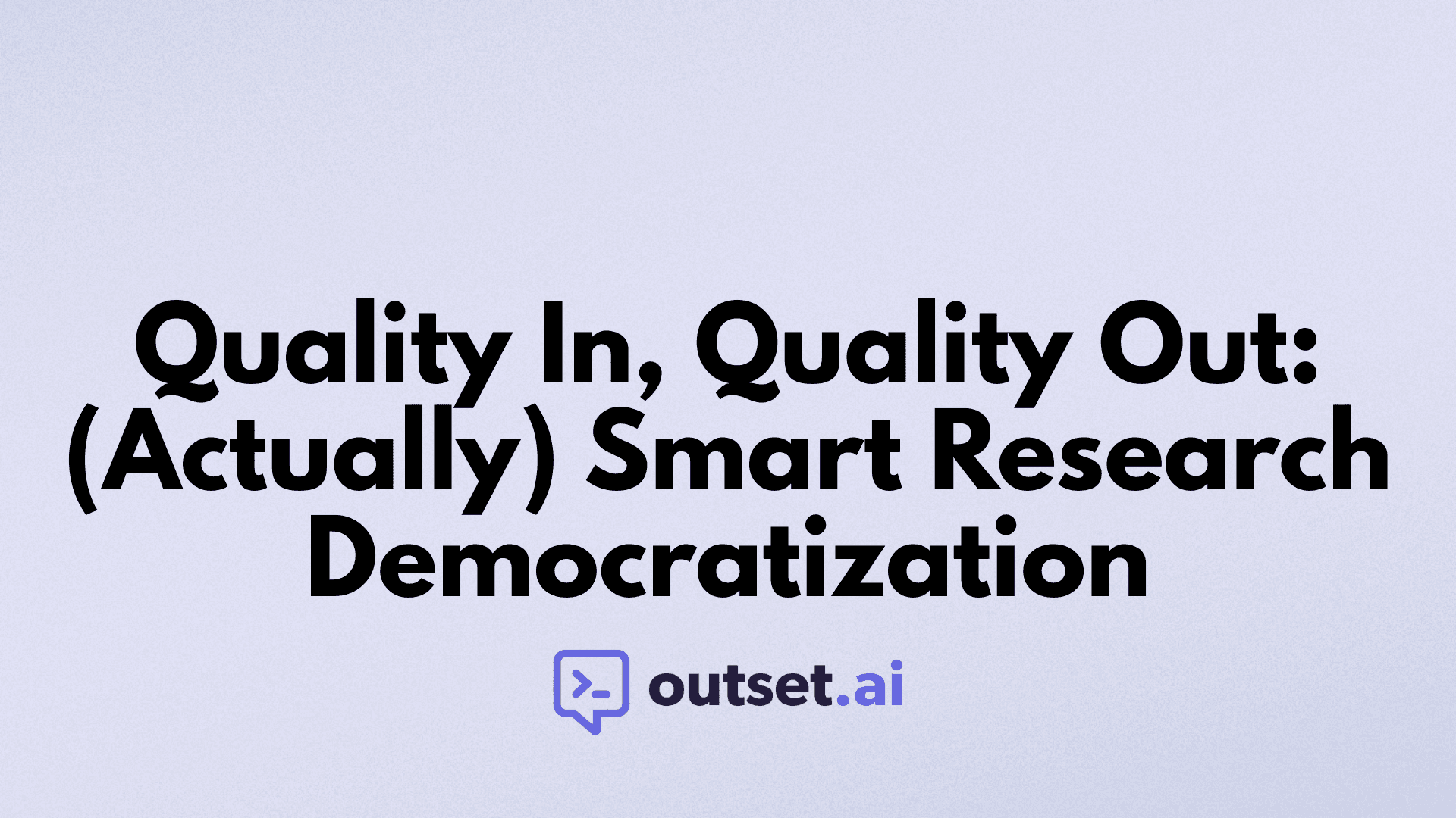 Introducing Visual Intelligence by Outset