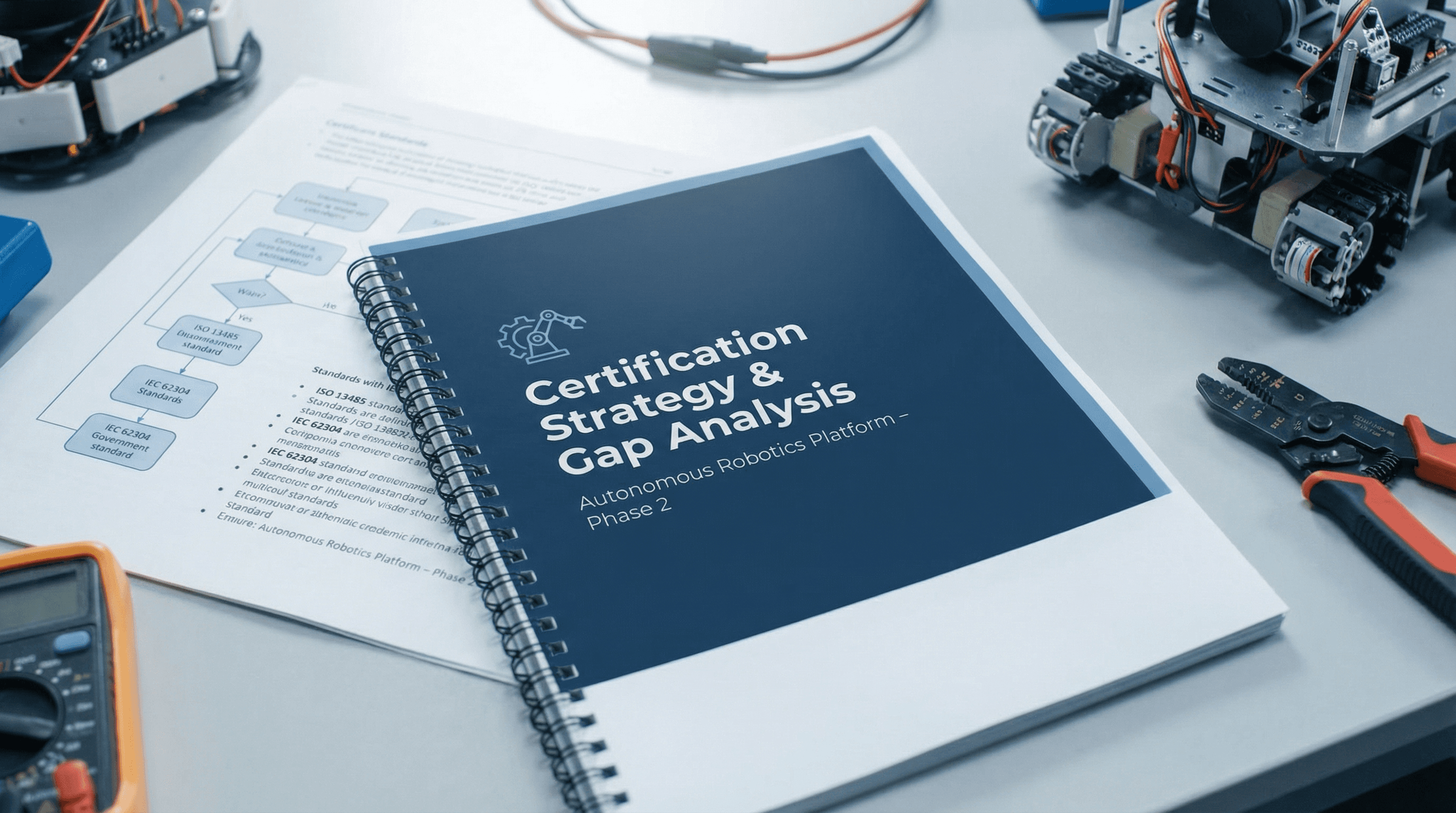 A group of colleagues sitting around a conference table with laptops, listening to a woman leading the meeting in a modern office setting.