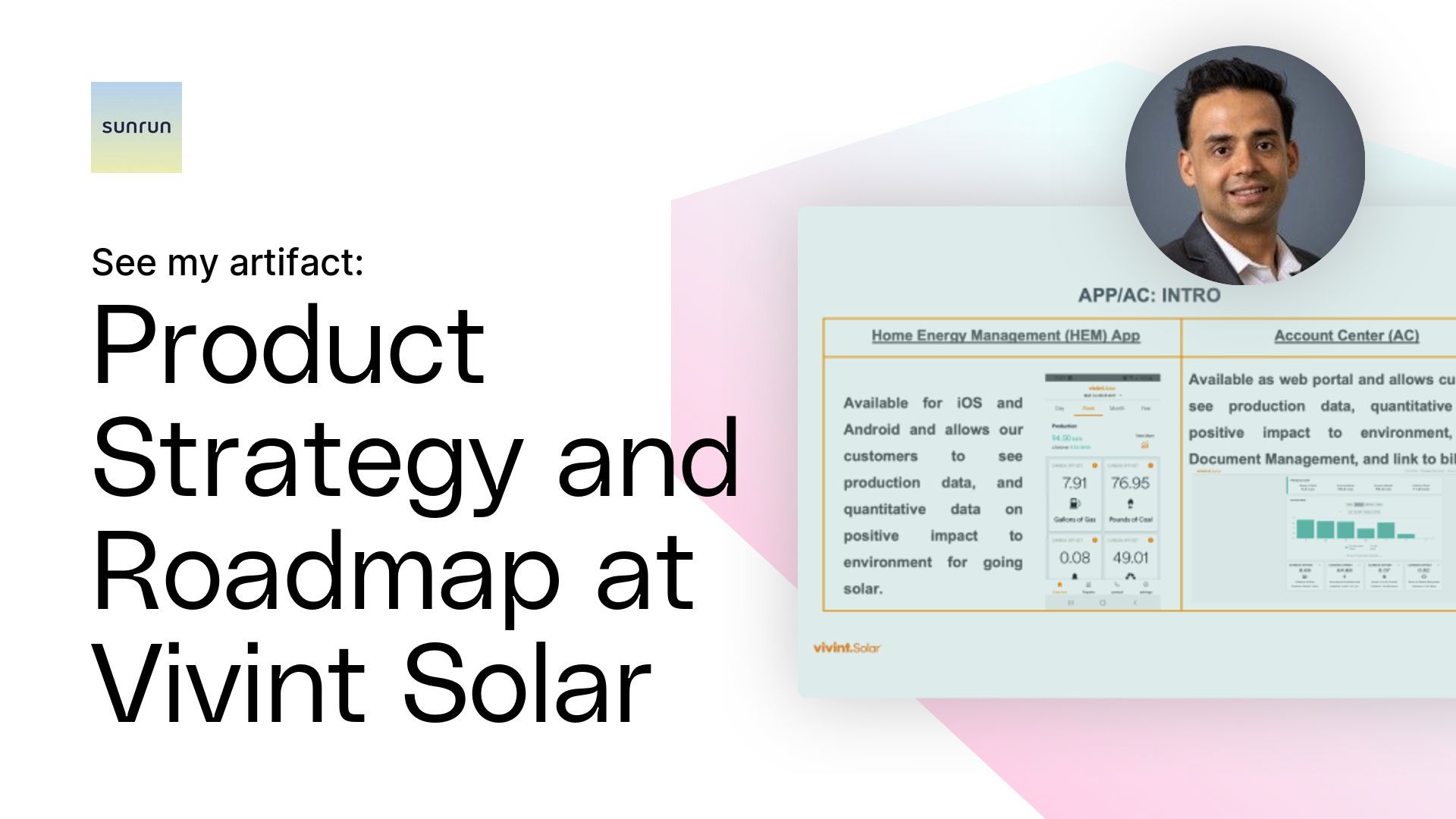 Product Strategy and Roadmap at Vivint Solar Artifact