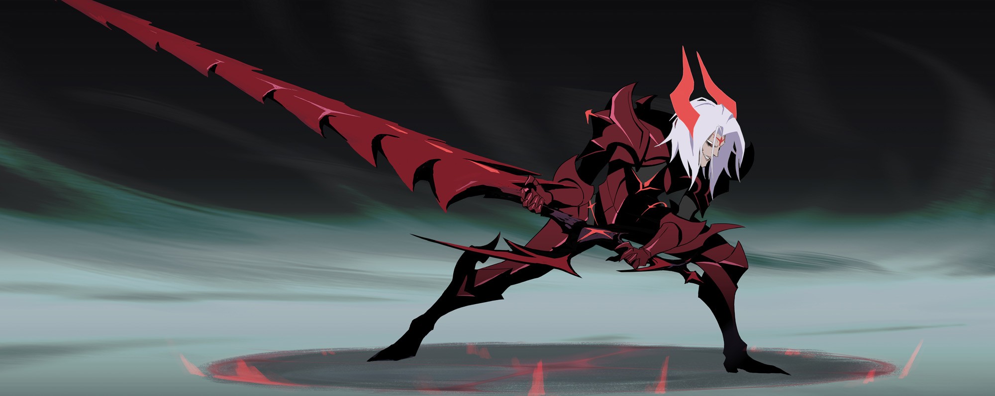 Character designs for Rowena’s sister in various costume designs.