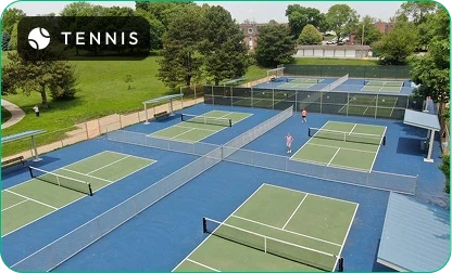 Tennis courts