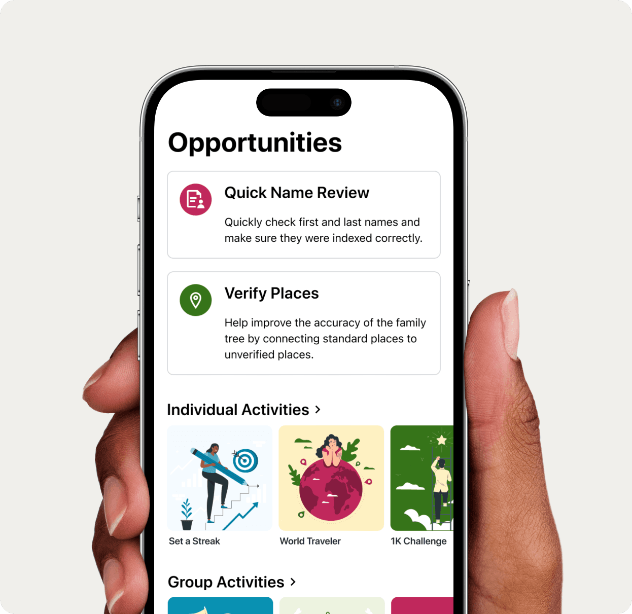 Get Involved Home Page Prototype