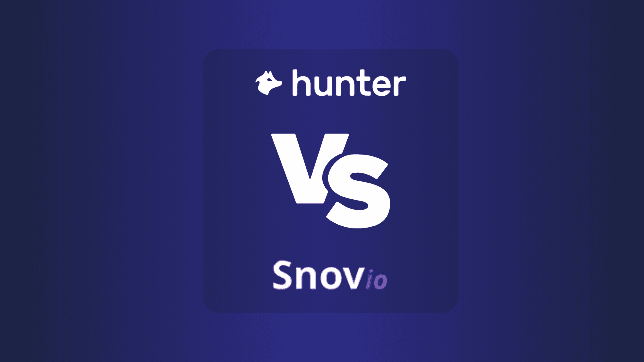 Hunter Vs Snov.io