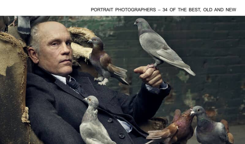 Man in the UK with pigeons all over him