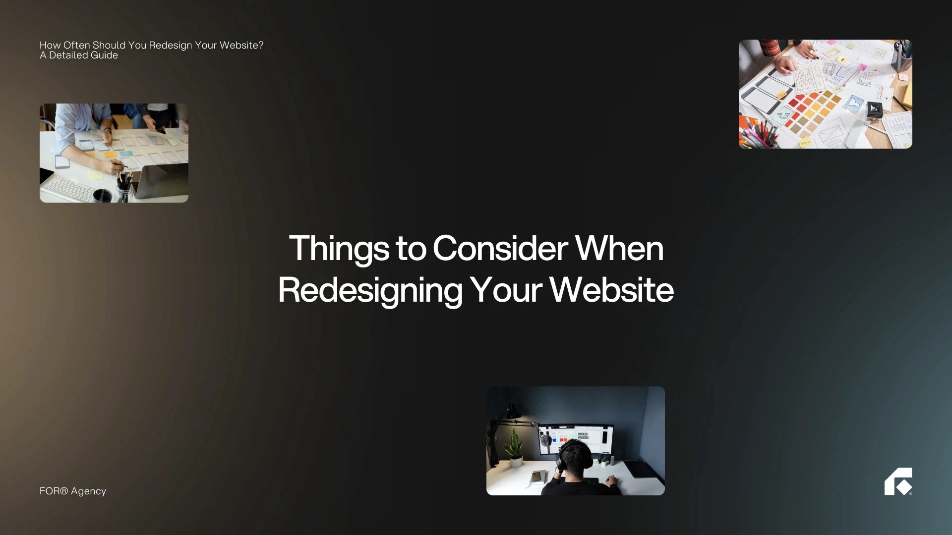 Things to consider when redesigning your website