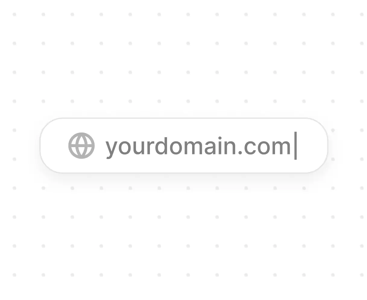 Attach your own domain