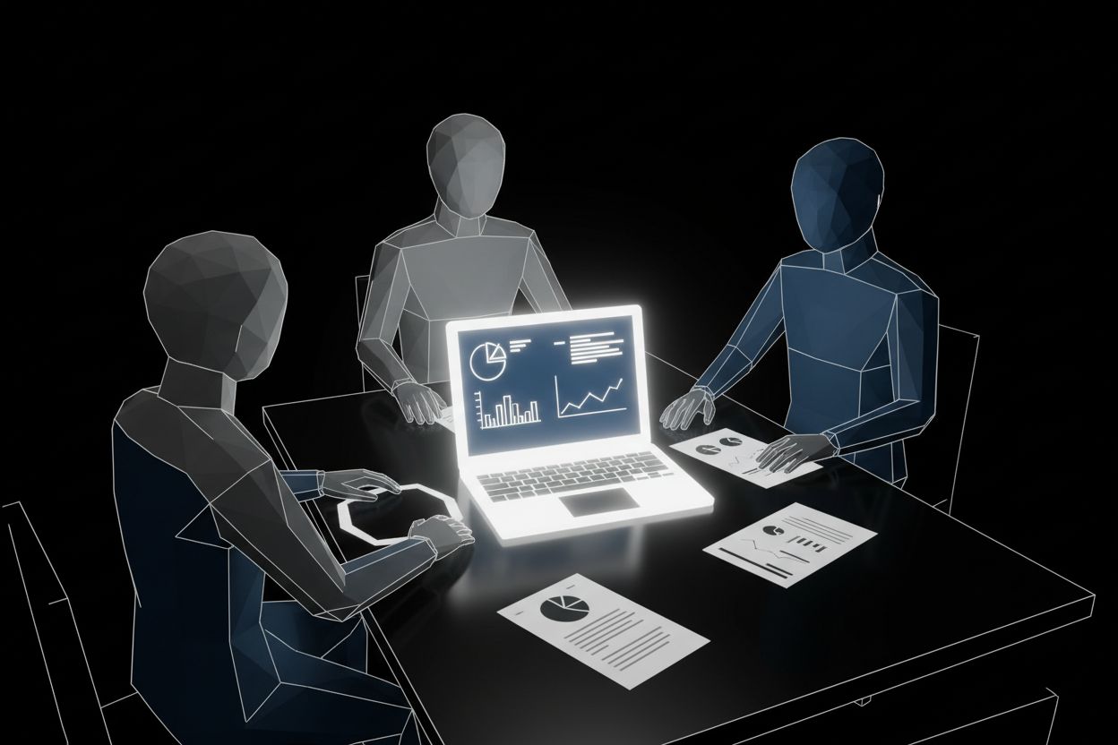 Reunión de ventas B2B