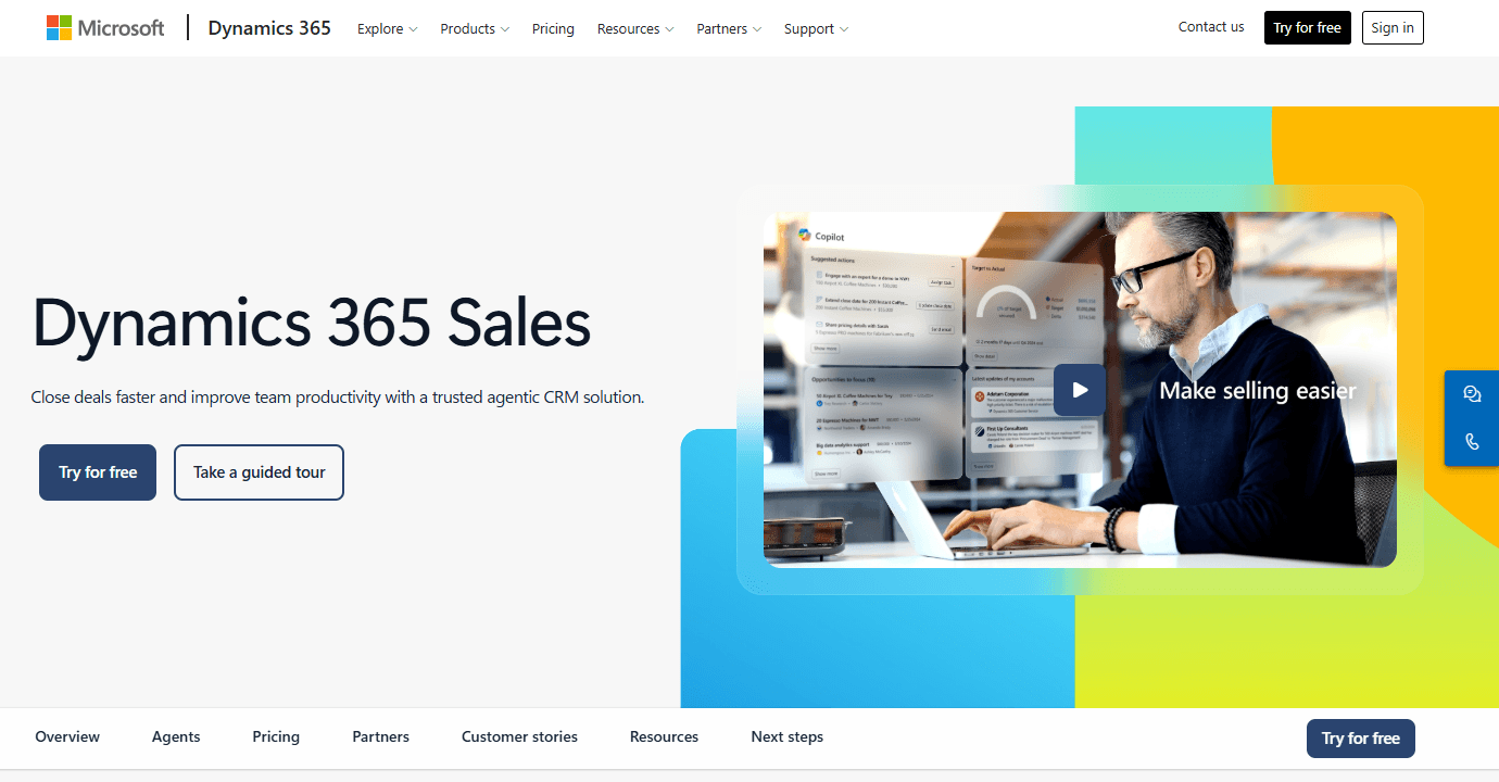 Microsoft Dynamics 365 Sales