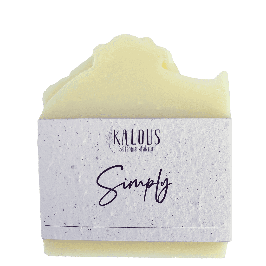 Seife „Simply“ – ohne Duftstoffe, pur und reduziert auf das Wesentliche.