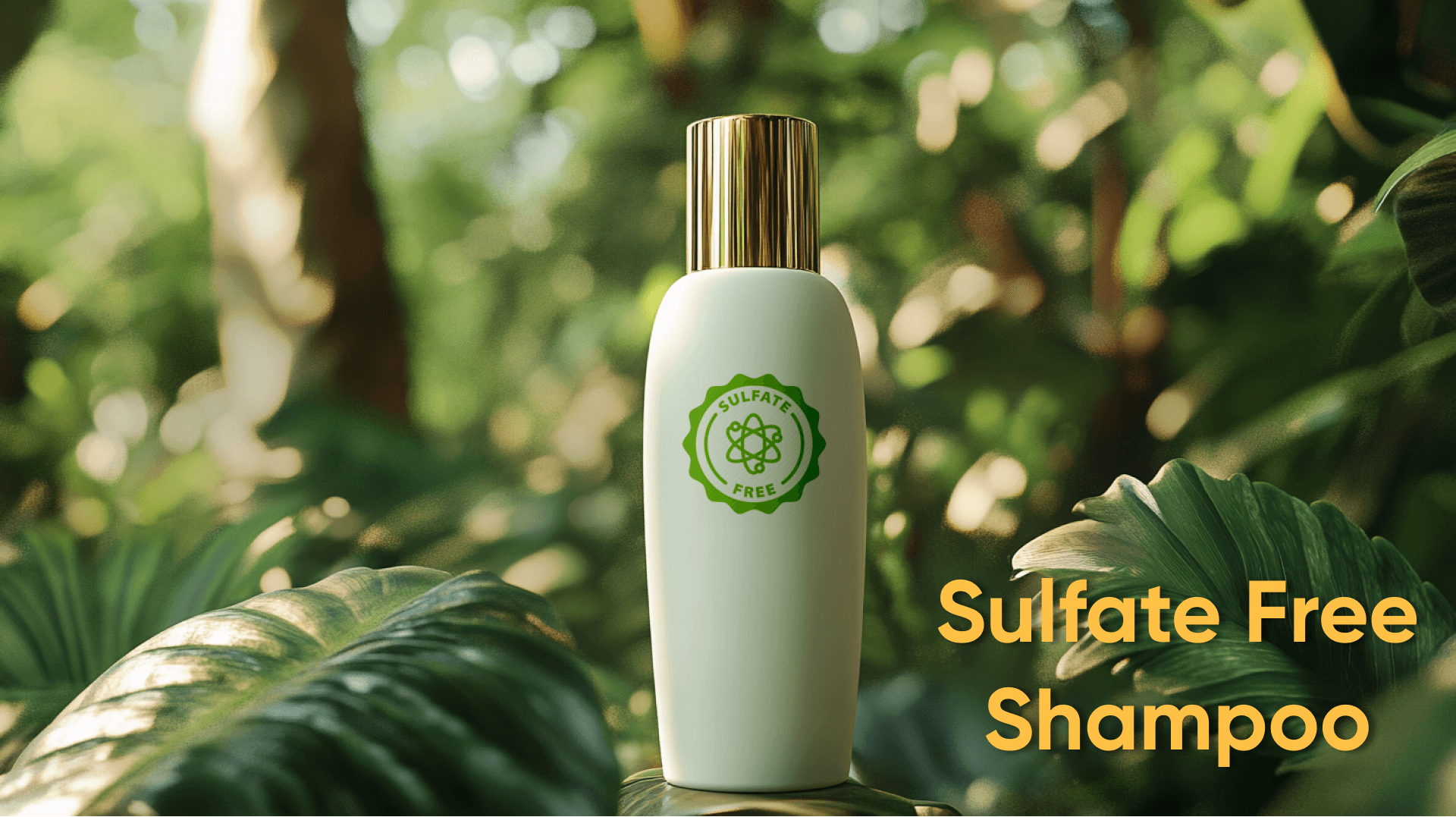 Sulfate-free shampoo bottle surrounded by lush green foliage, representing eco-friendly and natural hair care products. hair fall control, home care, hair masks, natural remedies,  Indulekha Bringha Oil Mamaearth Onion Hair Oil Kesh King Scalp and Hair Ayurvedic Oil Biotique Bio Kelp Protein Shampoo WOW Skin Science Apple Cider Vinegar Shampoo Himalaya Herbals Anti-Hair Fall Shampoo Khadi Natural Amla & Bhringraj Shampoo Mamaearth Onion Hair Mask St. Botanica Biotin & Collagen Hair Mask WOW Skin Science Hair Mask Tresemme Keratin Smooth Conditioner Biotique Bio Watercress Fresh Nourishing Conditioner Mamaearth Argan Conditioner Himalaya Hair Zone Tablets HealthKart HK Vitals Biotin Cureveda Grow Plant-Based Biotin The Moms Co. Natural Protein Hair Oil Parachute Advanced Ayurvedic Hot Oil Soulflower Cold-Pressed Castor Oil Just Herbs Silky Strength Shampoo Aroma Magic Triphla Shampoo Vaadi Herbals Amla Shikakai Shampoo Earth Rhythm Pro-Vitamin B5 Hair Mask Anveya Hydrate and Nourish Hair Mask L'Oréal Paris Extraordinary Oil Serum Kapiva Hair Care Juice