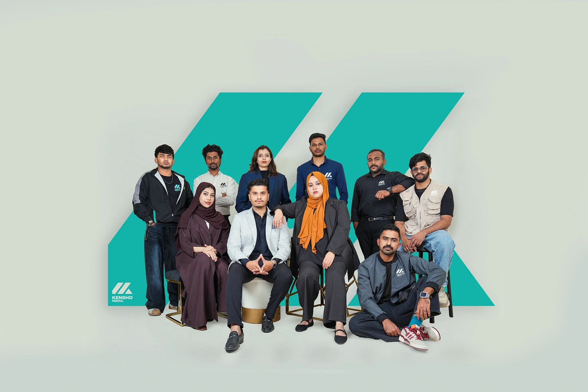 team photo of Kensho meaia