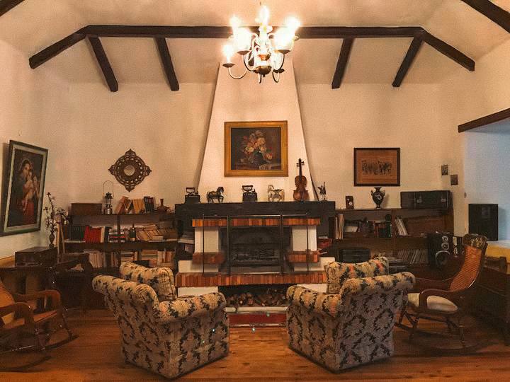 Historic hacienda near Cuenca in Ecuador