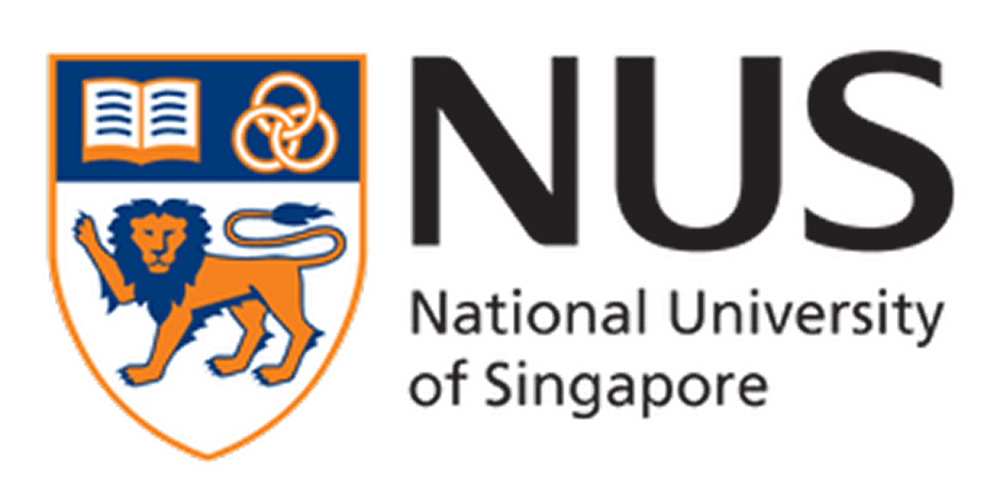 National University of Singapore logo – students affiliated with NUS have participated in the RISE Research summer program for high schoolers seeking mentorship and research experience.