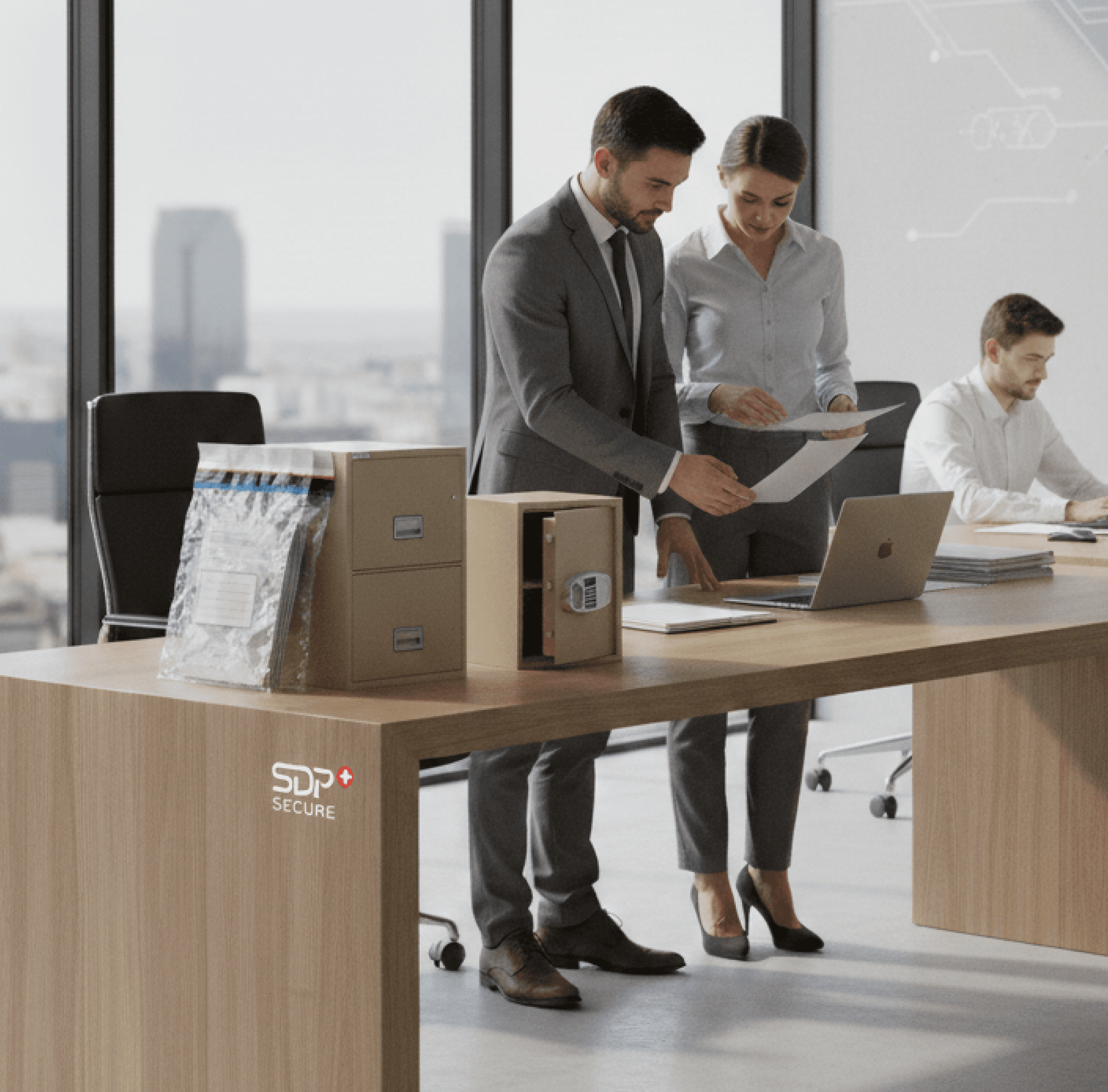 Standardized physical control instruments for document integrity in audited corporate environments.