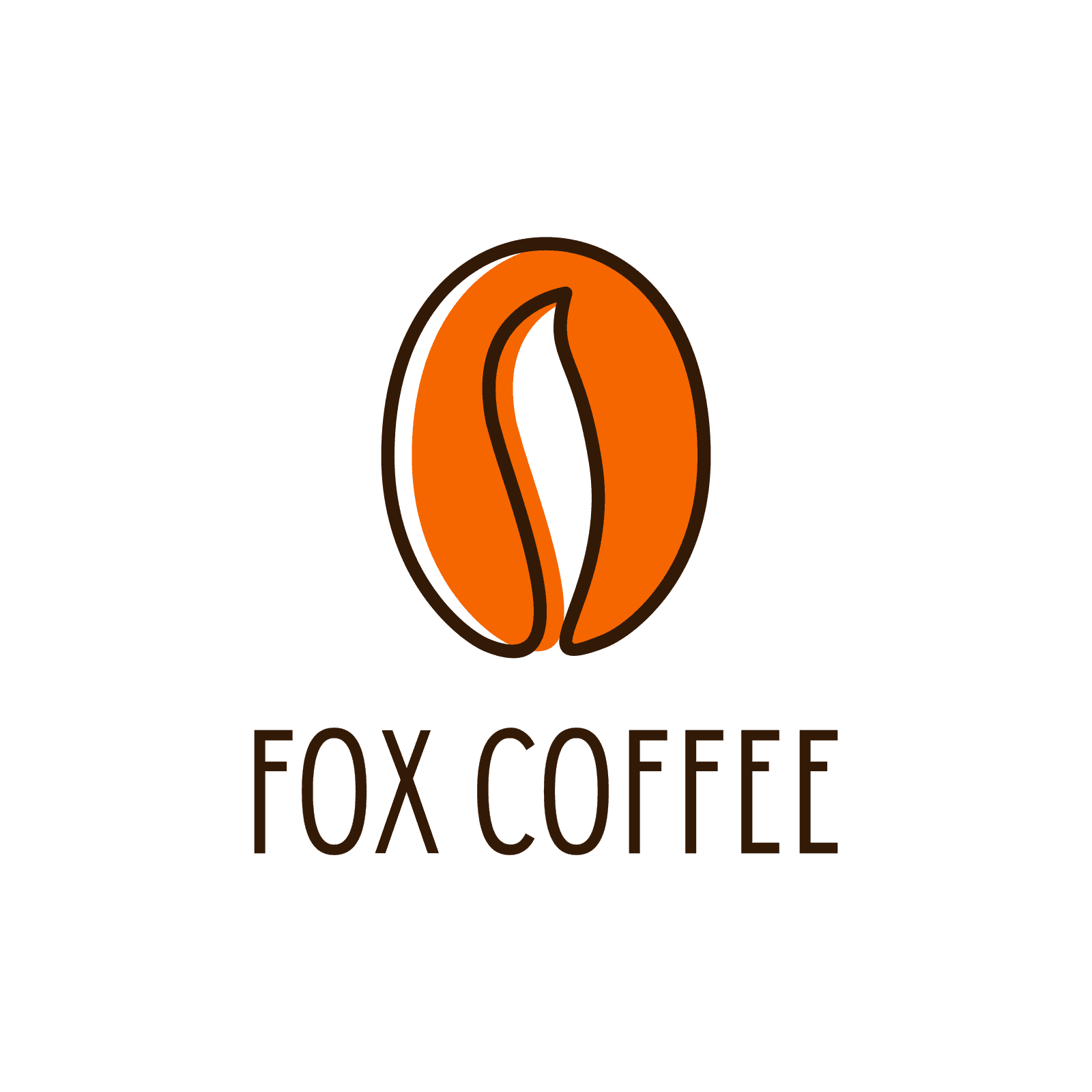 Fox Coffee logo and brand identity