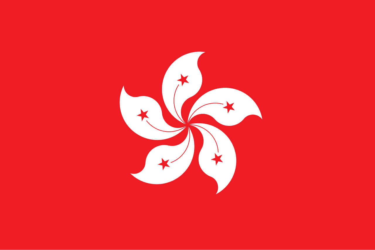 Flag: Hong Kong