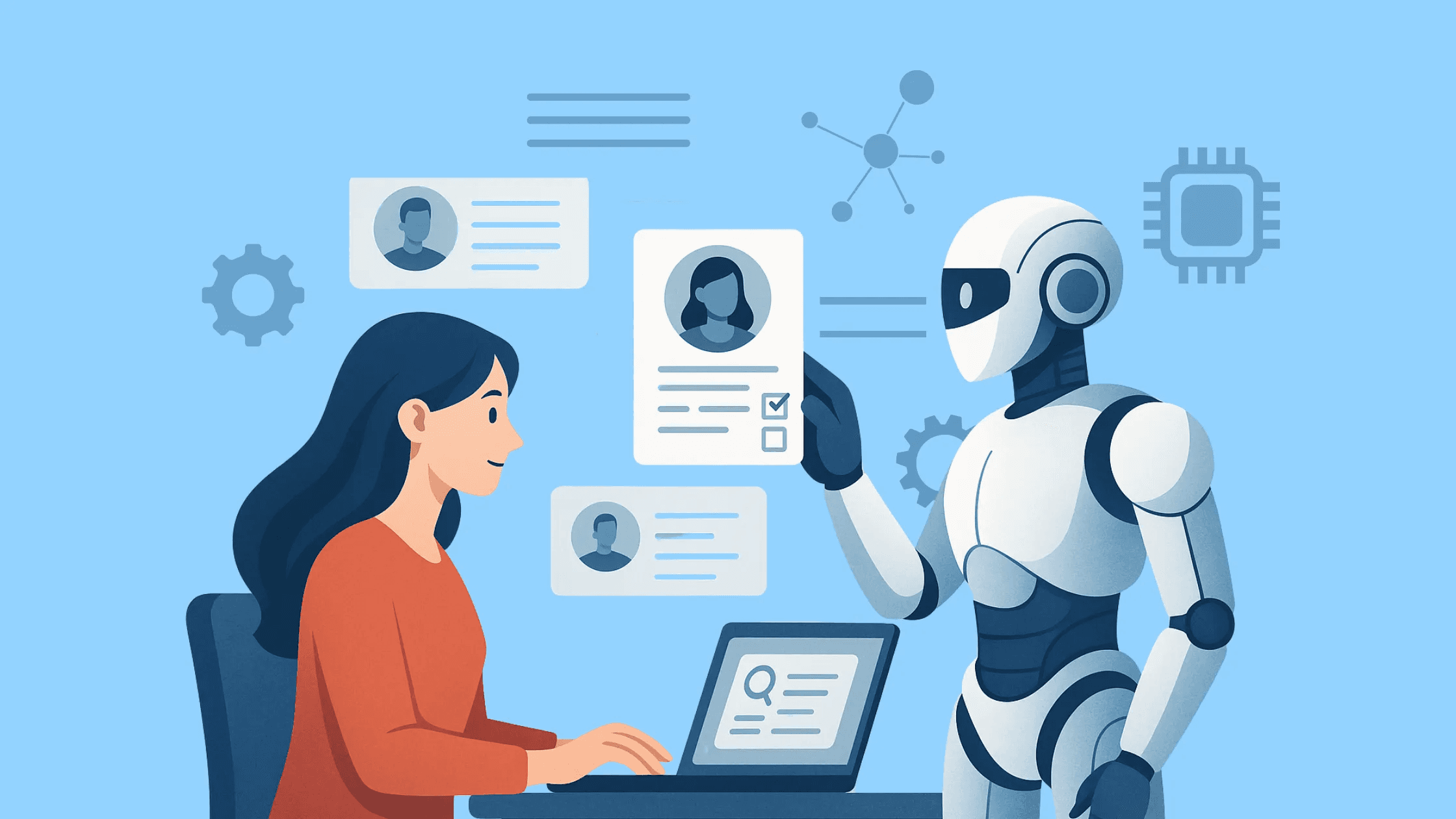 AI helping recruiter - AI in Recruitment Examples