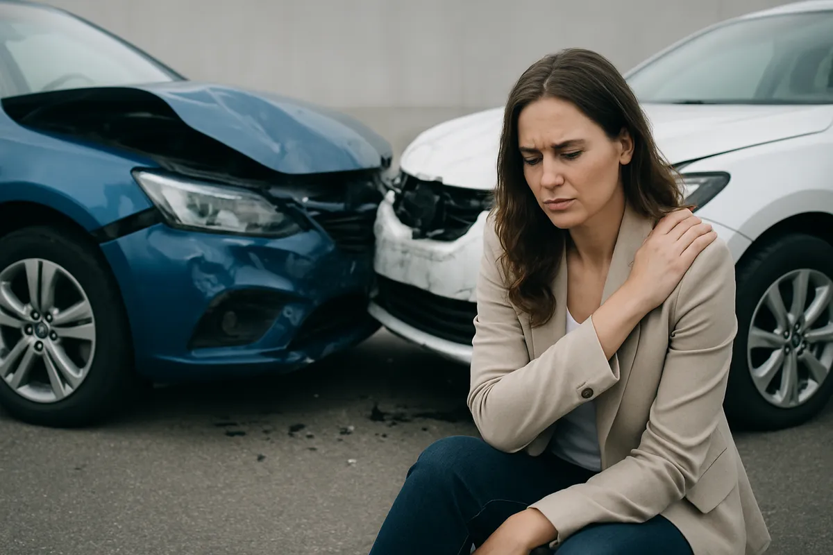 Verkehrsunfall Rechte Opfer example