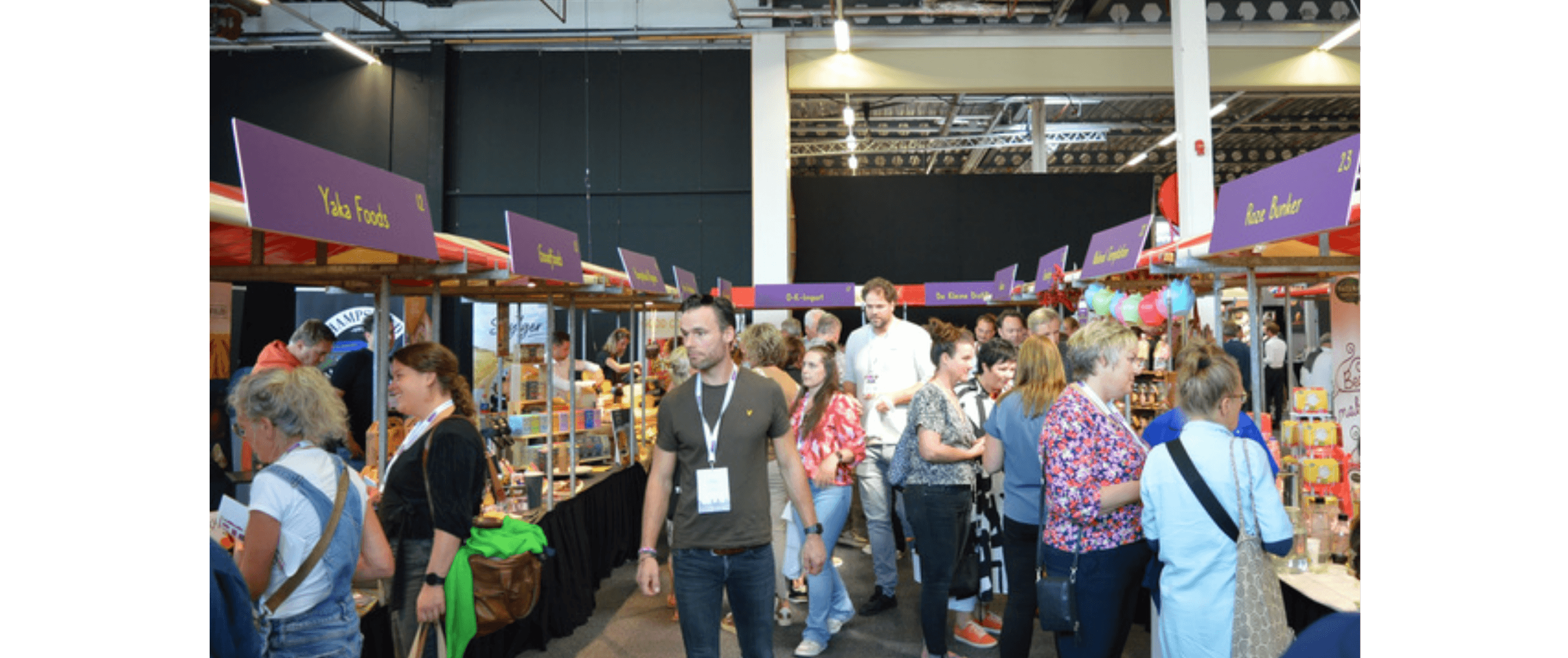 Vakbeurs Foodspecialiteiten tradeshow booths