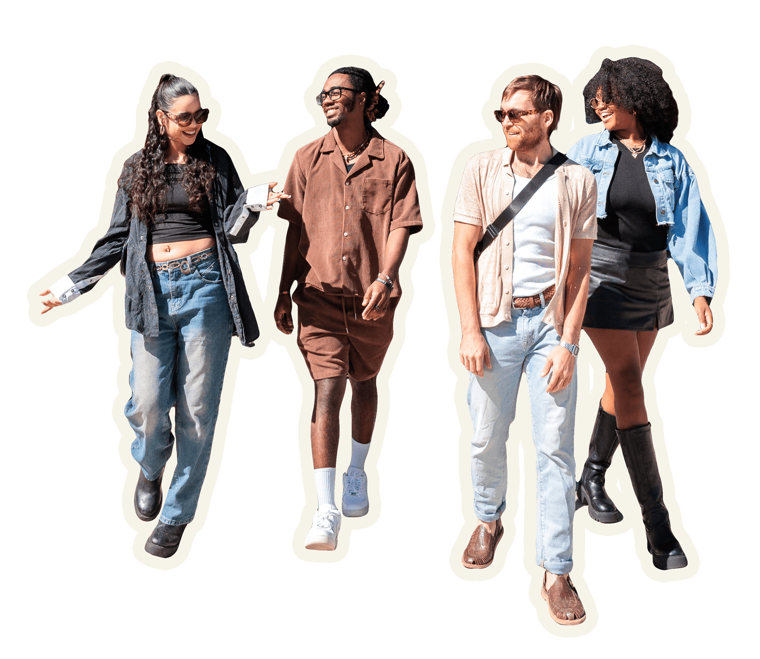 People walking in Centro Ybor.