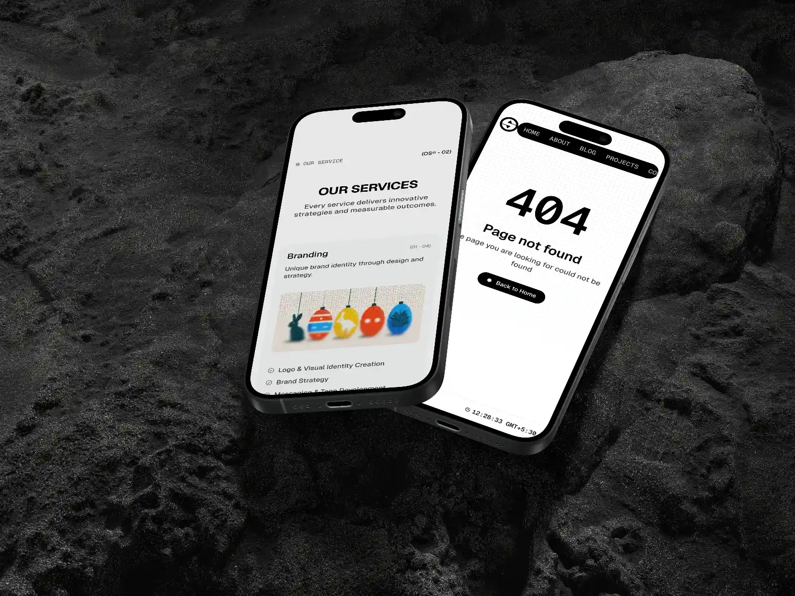 Page web de type magazine digital, présentant plusieurs blocs visuels attractifs.