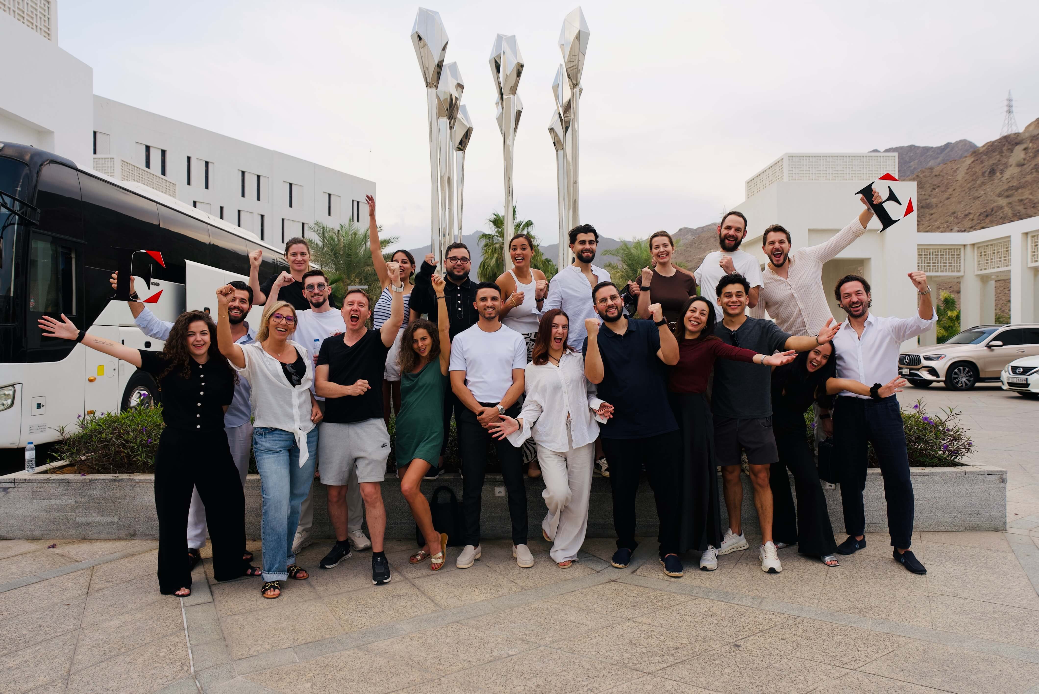 Toute l'équipe d'Entrepreneurs.com joyeux