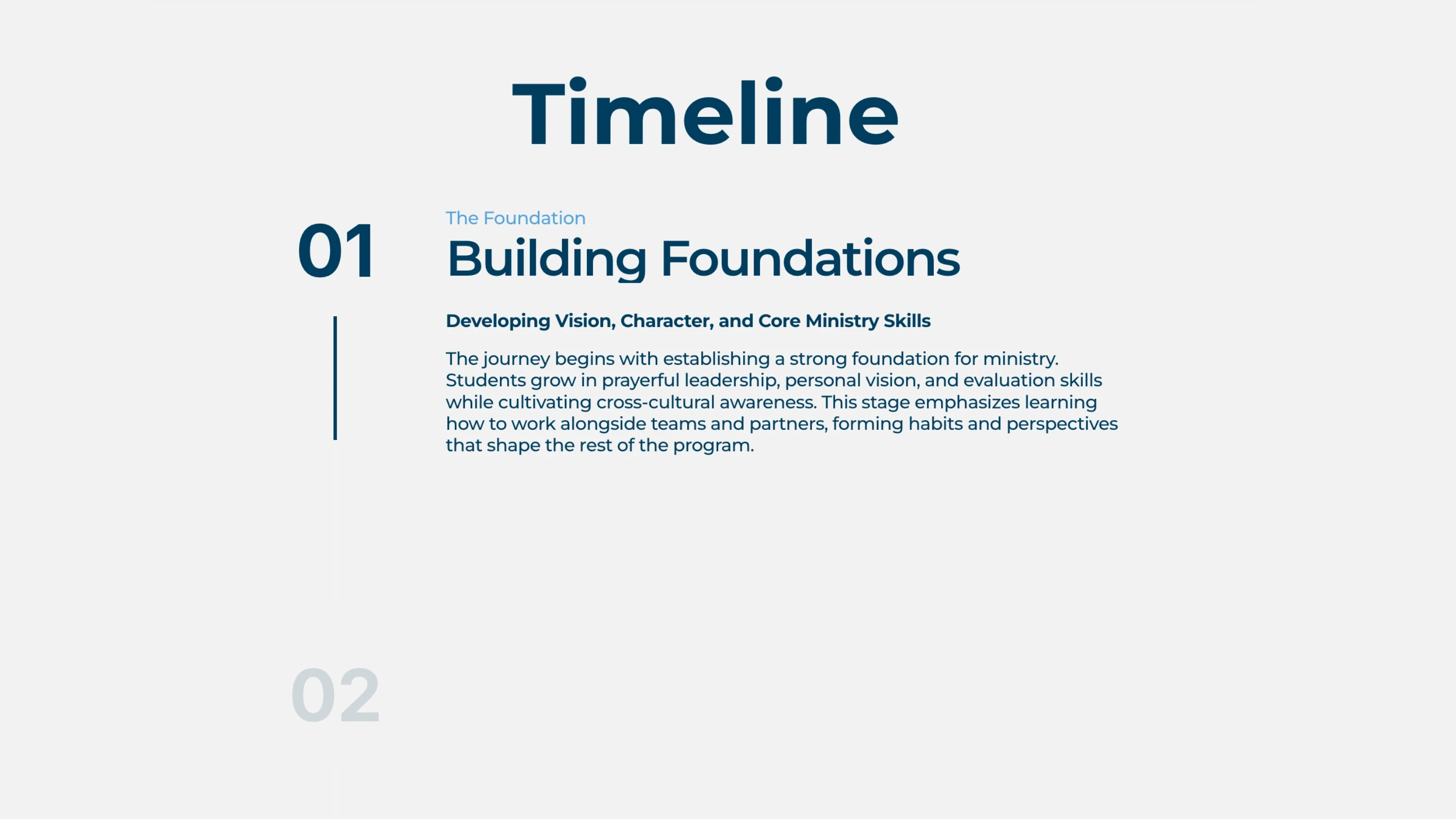 Visual from client project