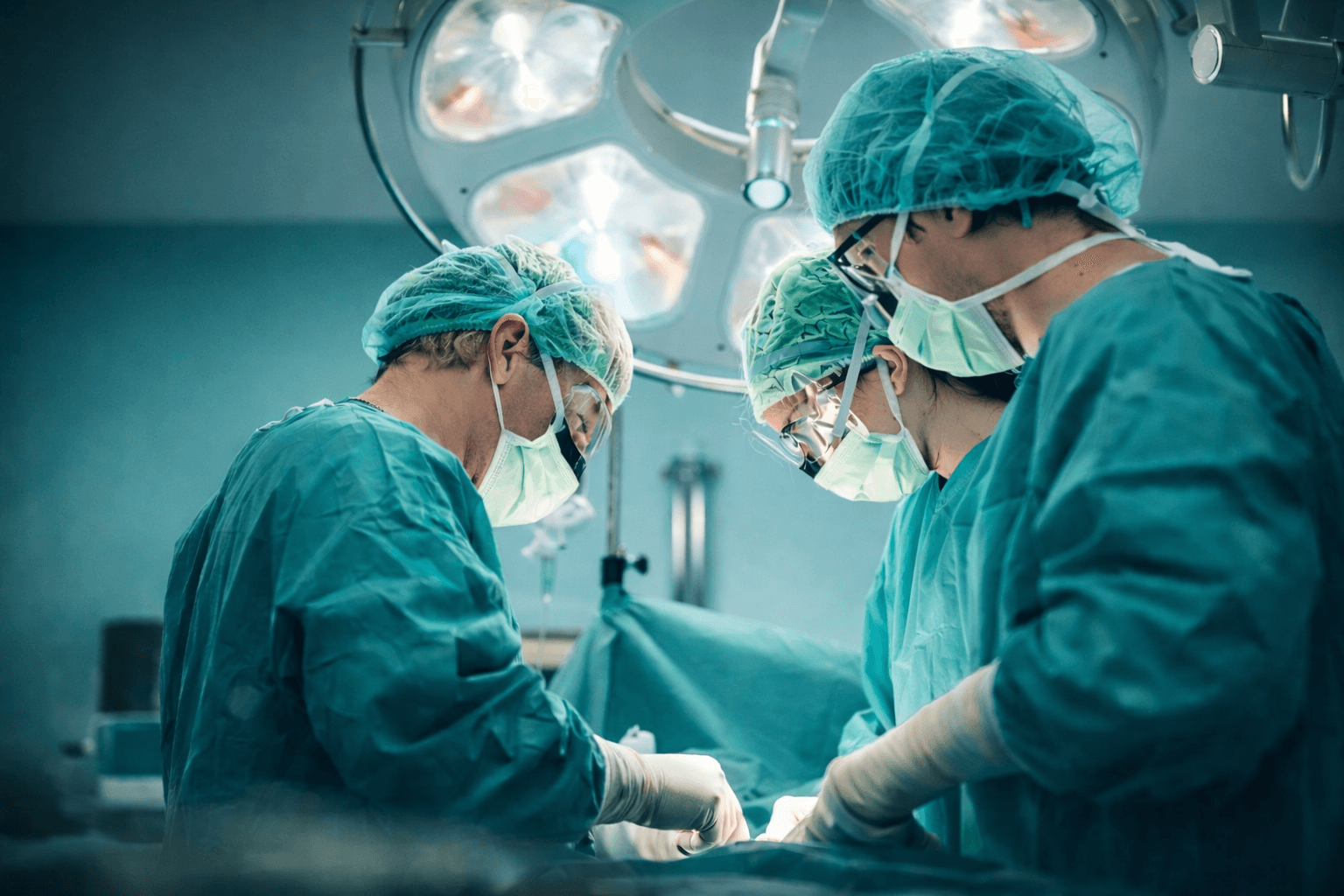 Orthopedic surgery in the operating room