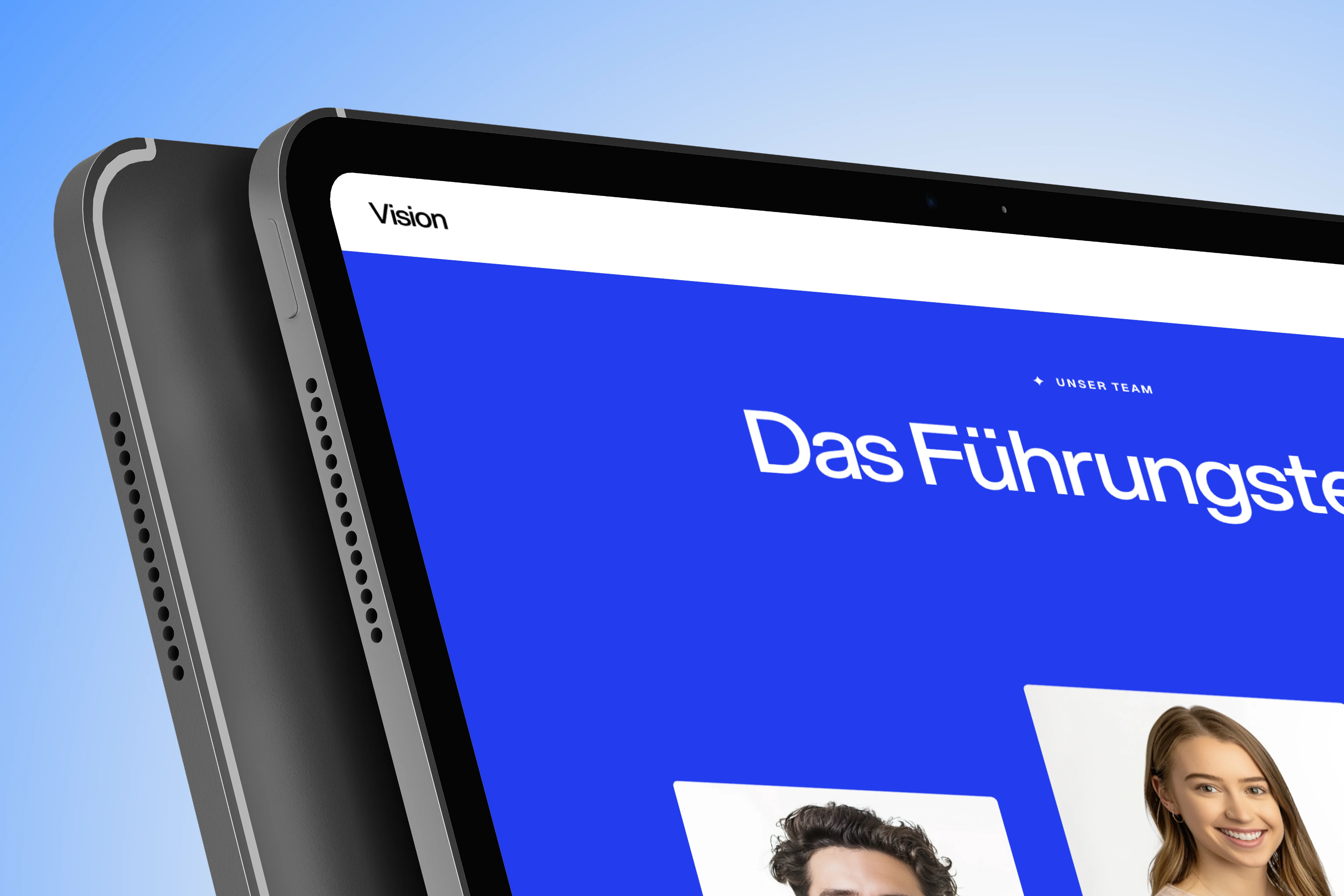 Vision Mockup Tablet