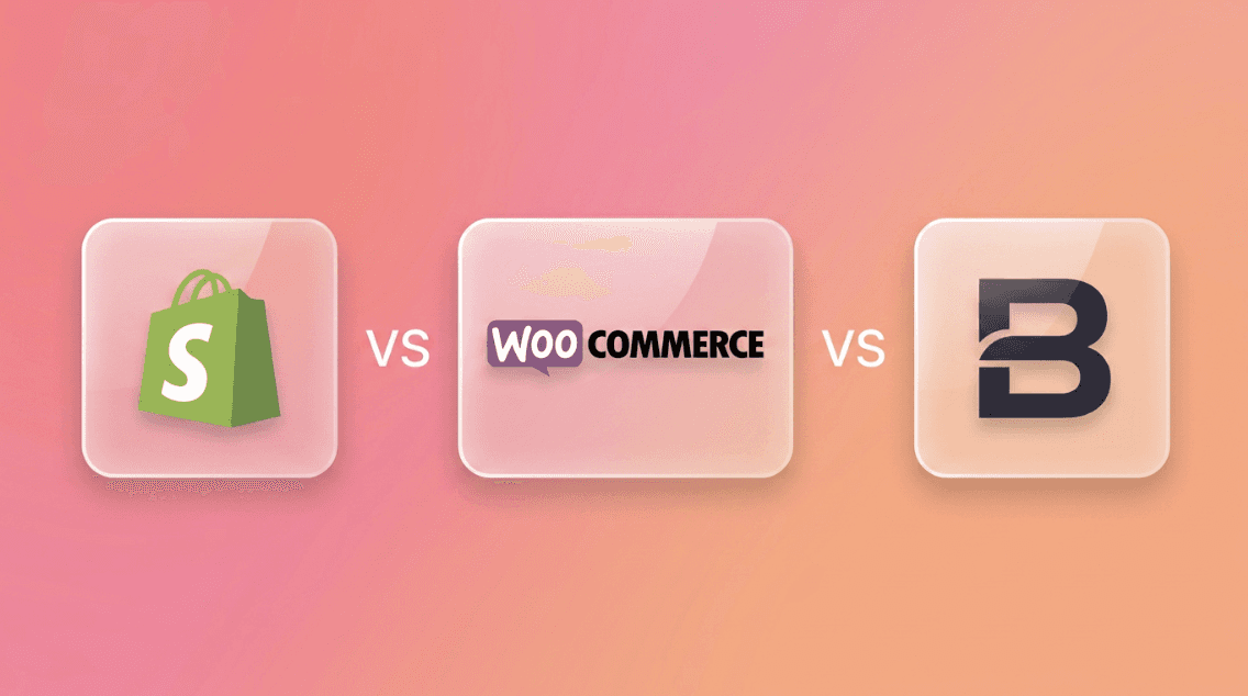 Shopify vs WooCommerce vs BigCommerce 
