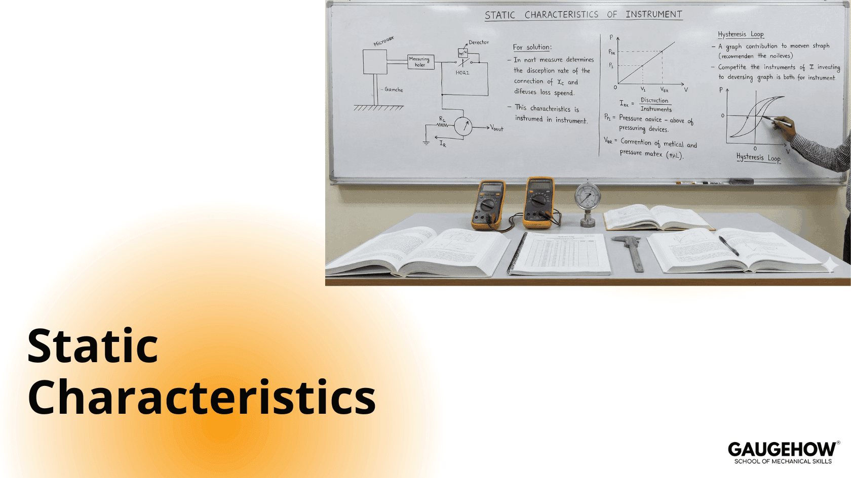 Static characteristics explained