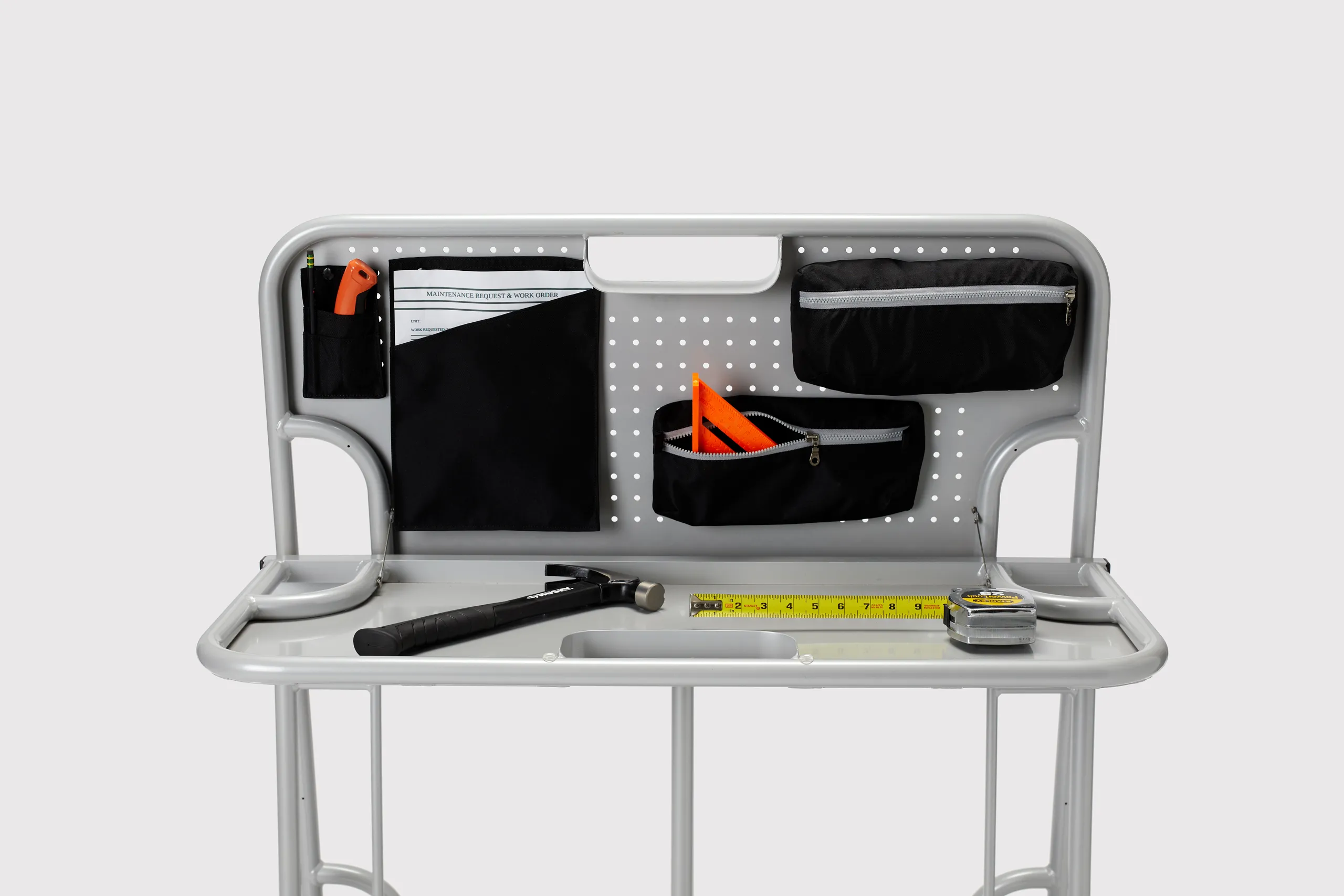 Butterfly Cart configured to carry tools and equipment across its modular frame