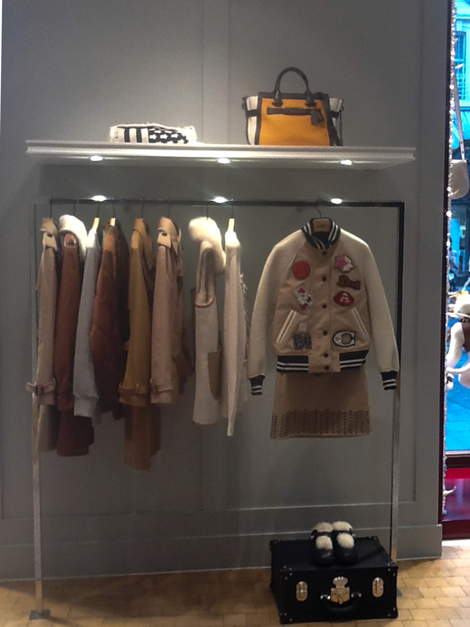 coach bags and clothes