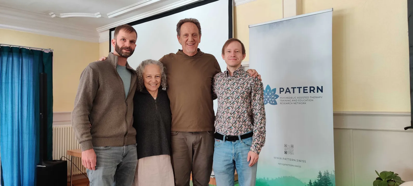 Pildil vasakult paremale: Raimo Kaarlaid, Marcela Ot’alora, Bruce Poulter, Viljar Veede