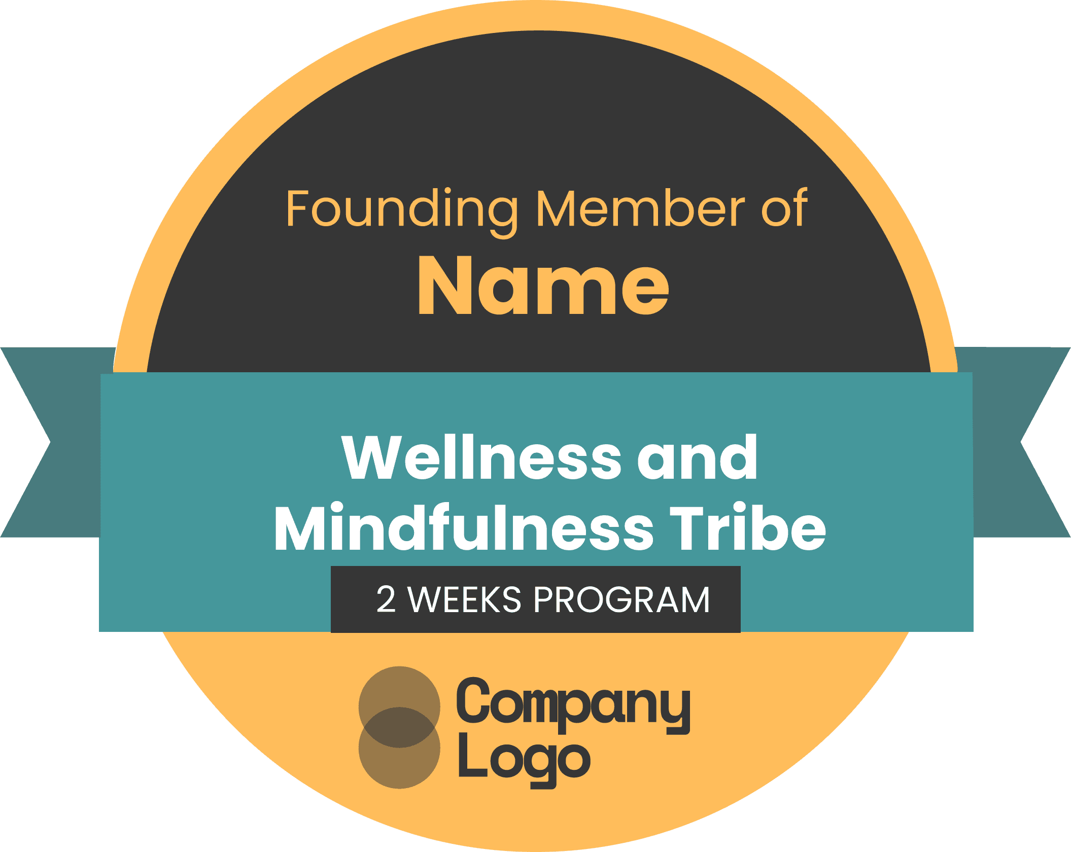 Wauld - Professional and graceful professional membership badge template