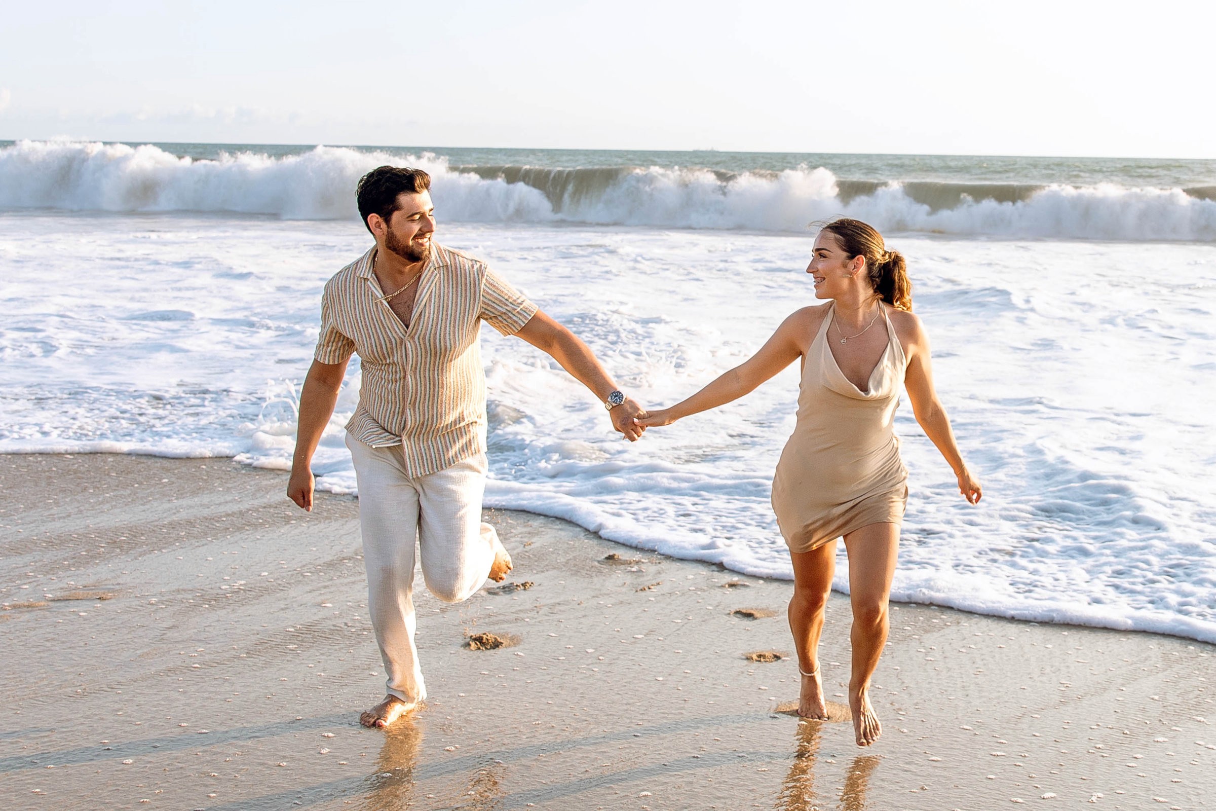 sesion de pareja en la playa de Puerto Escondido