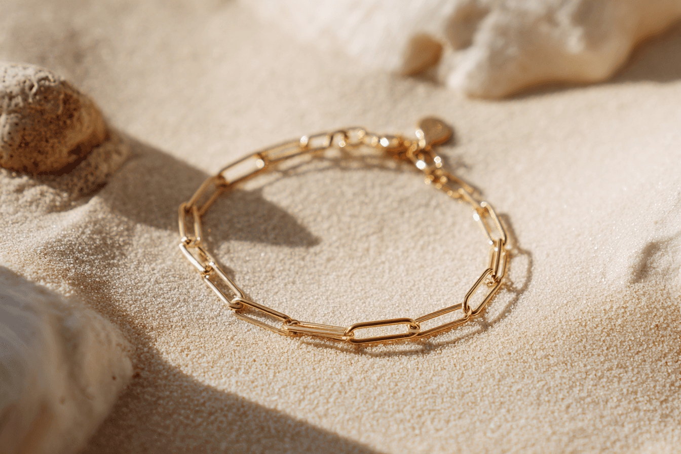 Maille Bracelet in gold vermeil — Reflet bracelet