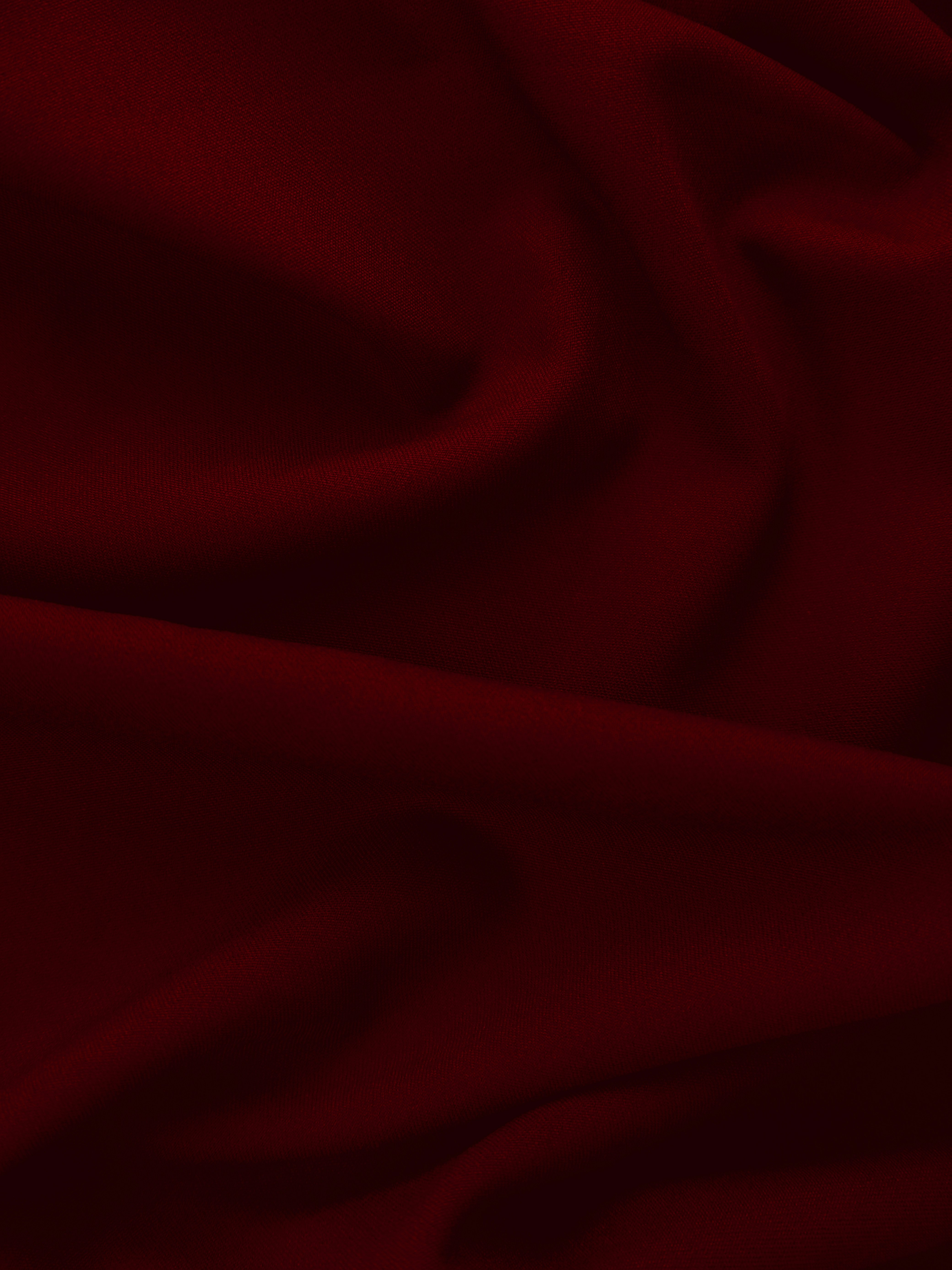a close up of a red fabric
