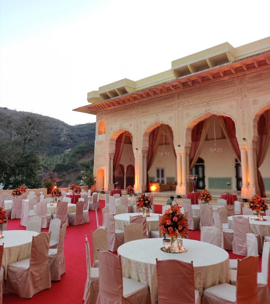 wedding at samode palace