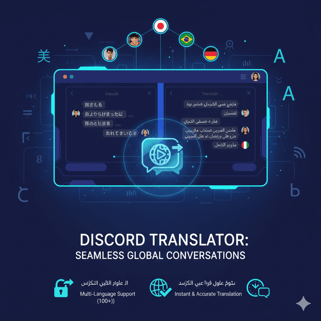 التواصل عبر اللغات بسهولة على ديسكورد
