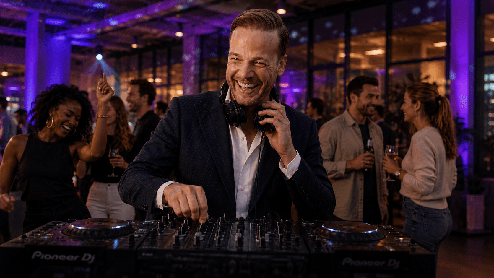 Event DJ visual