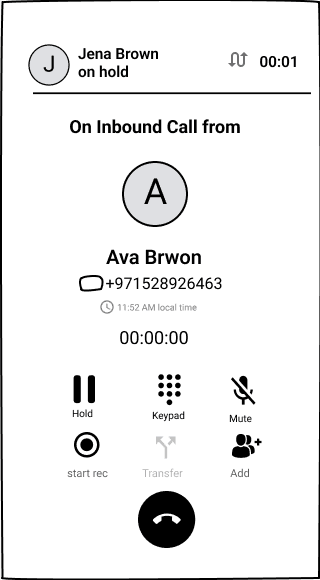 Swap back to the caller
