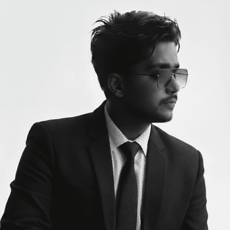 a man smiling for the camera