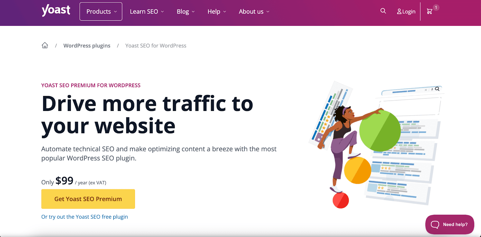 Yoast home page